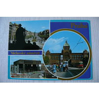 ЧССР. Чехия. Прага; чистая (трамвай).