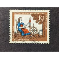 Германия 1967. Благотворительные почтовые марки - Сказки