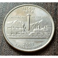 США , 2007     D     Квотер штата Юта      ( 1-7-8 )