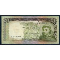 Португалия 20 эскудо 1964 год.