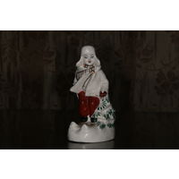 Фарфоровая статуэтка "Лыжник" ЗХК