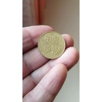 200 лир 1993 г. Италия. 70 лет Авиации.