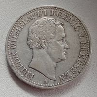 Пруссия Талер 1837 год Вильгельм lll