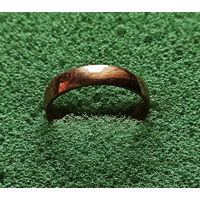 Медное обручальное кольцо XIXв.  Диаметр 14мм. лот ок-6,2