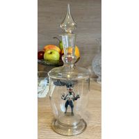 Редкий графин чертик СССР вторая половина 20 века