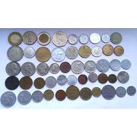 Монеты разных стран Мира 50 штук