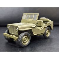 Коллекционная модель Jeep Willys MB 1941. Welly. В оригинальной упаковке. С 1 рубля! Без мин. цены!
