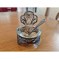 Красивая солонка,  скань СССР