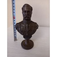 Статуэтка Александр второй, бронза 15см