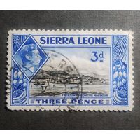Марка Сьерра-Леоне 1938 год