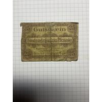 25 пфенигов (нотгельды) г. Германия.-2012