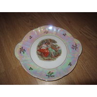 Блюдо . Поднос . Кахла . Мадонна . ГДР