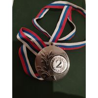 Спортивная медаль, 2 место. Новая