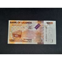 1000 шиллингов 2010 года. Уганда. UNC. Распродажа.