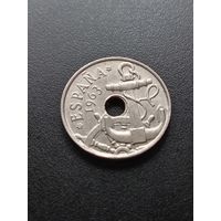 Испания 50 сентимо 1963 г.