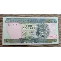 Werty71 Соломоновы острова 2 доллара 1997 UNC банкнота