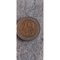Кения 20 шиллинг 1998
