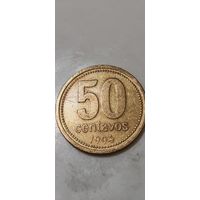 Аргентина 50 сентавос 1994
