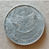 Индонезия 500 рупий, 2003 г., KM# 67, ю