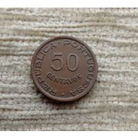 Werty71 Мозамбик 50 сентаво 1957