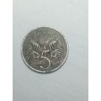 Австралия 5 центов 1999 года .
