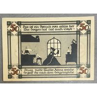 Нотгельд 50 пфеннигов 1921 год. Аннабург,. Веймарская республика