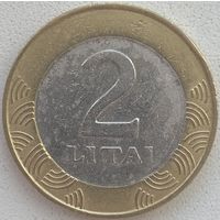 Литва 2 лита 1998 г.