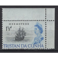 Тристан да Кунья /Tristan da Cunha 1965** Парусный корабль Елизавета II