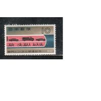 Япония-1958(Мих.677) , **   , Автомобили, Велосипеды(одиночка)