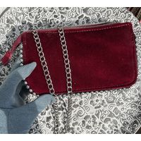 Театральная сумочка из бархата