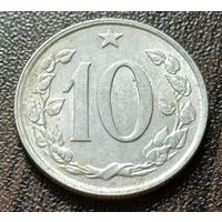 Чехословакия 10 геллеров, 1969    ( 1-4-4 )