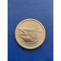 США 1 $ 2024 плуг Р