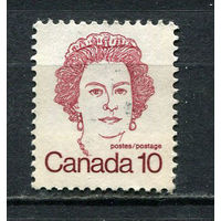 Канада - 1976 - Королева Елизавета II 10С - [Mi. 636A] - полная серия - 1 марка. Гашеная.  (Лот 60Gz)-T4P37