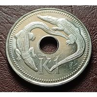 Папуа - Новая Гвинея 1 кина, 2004    ( 1-13-2 )