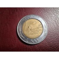 Италия 500 лир 1995