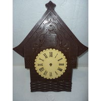 Часы механические настенные с кукушкой. СССР. дефект