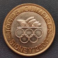 Португалия. 200 эскудо 2000 года. XXVII летние Олимпийские Игры, Сидней 2000.
