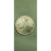 Кипр 20 цент 2001