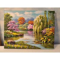 Картина на холсте 40 см х 30.3 см .