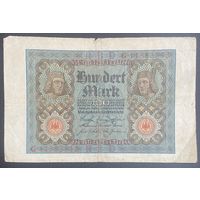 Банкнота 100 марок 1920 год. Веймарская республика