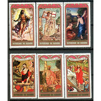 Бурунди - 1971г. - Пасха. Картины - 6 марок - полная серия, MNH [Mi 750 A - 755 A]. #3-Bu-Z-1-26