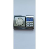 200 марок Финляндия 1956 года. Серебро 500. Монета не чищена. 45171
