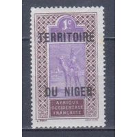 [280] Французские колонии. Нигер 1921. Надпечатка. МН