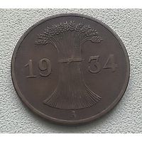 Германия 1 рейхспфенниг, 1934 А 7-10-21