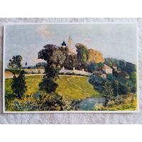 1948. Шибанов. Пушкинские места. Общий вид Святогорского монастыря