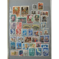 Продажа коллекции с 1 рубля! Гашеные почтовые марки СССР 1958г.