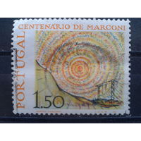 Португалия, 1974. 100 лет со дня рождения Гульельмо Маркони