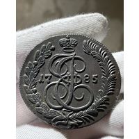 5 копеек 1785 КМ без МЦ.AU-UNC.