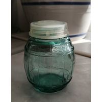 Баночка из под меда СССР с винтовой крышкой