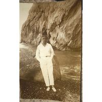 Фото в Крыму.Белорусский писатель Виктор Козловский1928г??